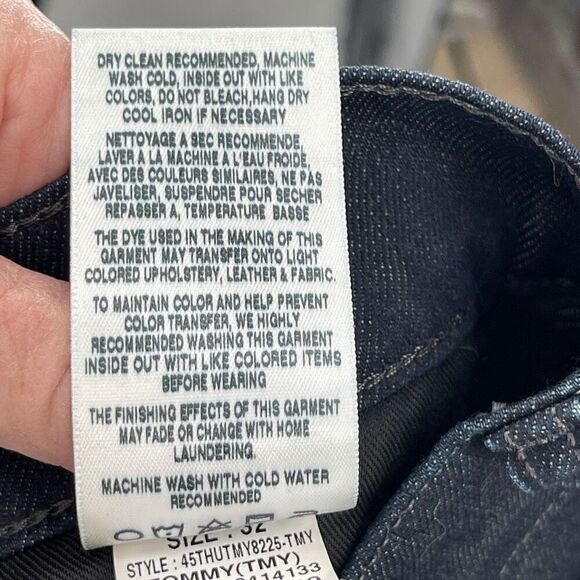 Joe’s Black Mid Rise Slim Fit Cotton Lyocell Stretch Pants Size 32 - Picture 8 of 9